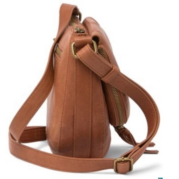 Lucky Brand NWT!!! Dev Leather Crossbody Bag - Picture 10 of 10
